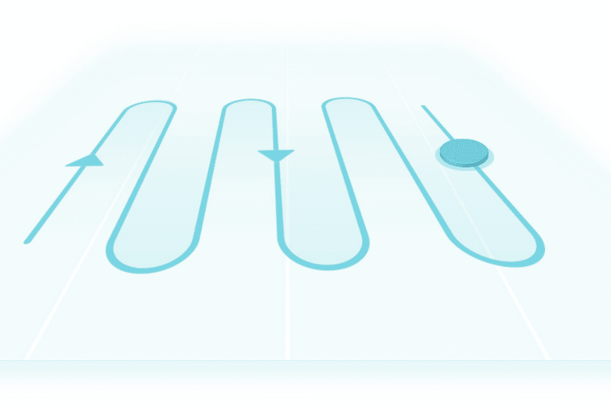 Die Fahrtwege des Yeedi Vac Max werden in der App dargestellt